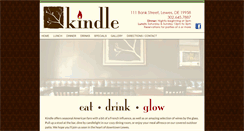 Desktop Screenshot of kindlerestaurant.com